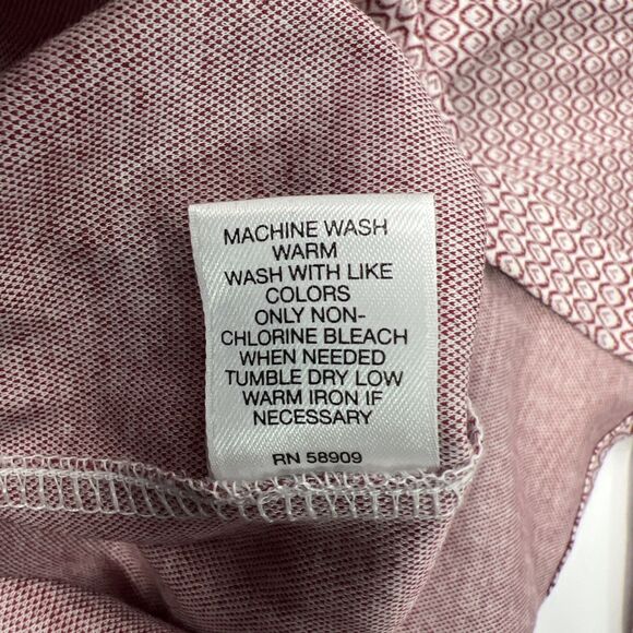 Murano Liquid Luxury Slim Fit Button Up Large - Picture 9 of 9